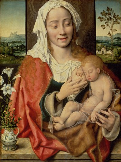 Madonna und Kind, ca. 1525-30 von Joos van Cleve